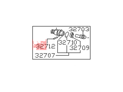 1988 Nissan 200SX Speed Sensor - 32702-58S21