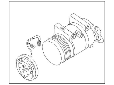 Nissan Armada A/C Compressor - 92600-7S000