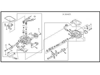 Nissan 16010-89W00 Injection Body Assembly