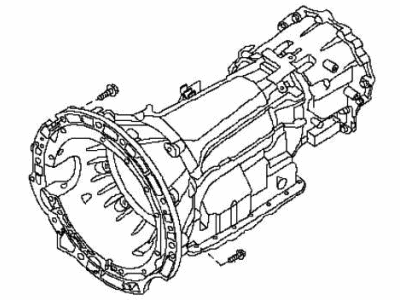 2012 Nissan Frontier Transmission Assembly - 31000-9BA4E