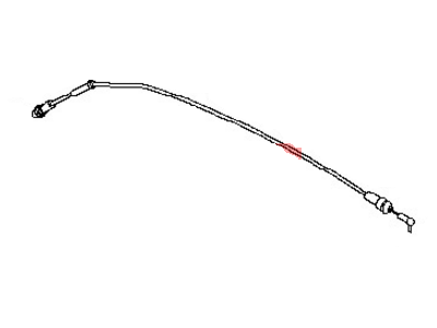 Nissan 80512-CD000 Cable-Lock Knob,RH