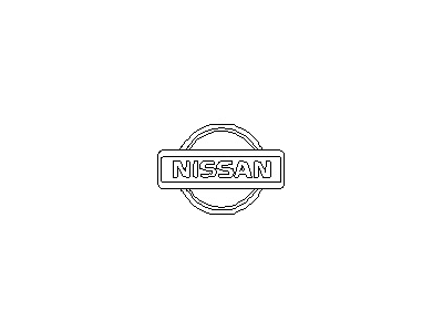 2002 Nissan Quest Emblem - 65890-2Z400