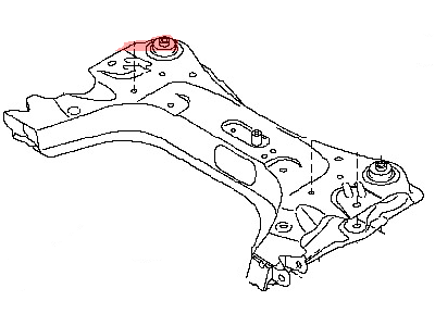 Nissan 54401-9MF0A Member Complete-Front Suspension