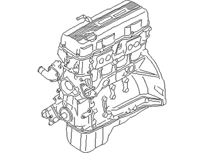 Nissan 10102-53FA0 Engine-Bare