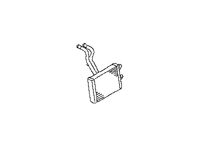 Nissan 27140-CA000 Core Assy-Front Heater