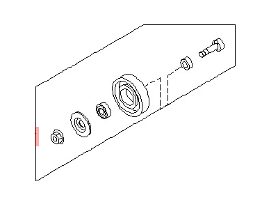 Nissan Altima Timing Belt Idler Pulley - 11944-1E400