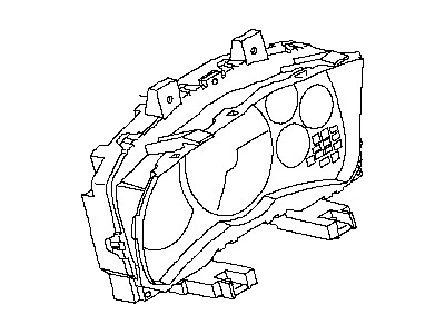 Nissan 24820-KB51A Speedometer Assembly