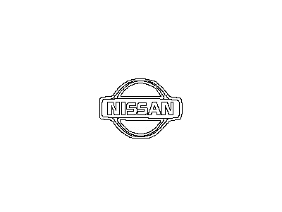 Nissan 93495-1PA0A Rear Emblem