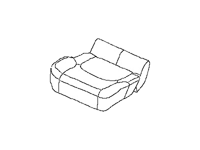 Nissan 87300-ZL21B Cushion Assembly - Front Seat