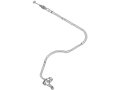 1989 Nissan 240SX Throttle Cable - 18201-40F00