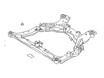 Nissan 54400-CA00A Member Complete-Front Suspension