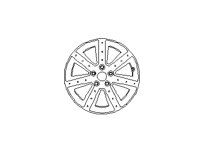 Nissan 350Z Spare Wheel - 40300-CF026