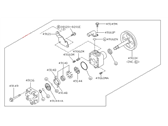 Nissan Pathfinder Power Steering Pump - 49110-4W015 Pump Power Steering