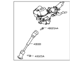 Nissan Rogue Steering Column - 48810-4BA5A Column-Steering Tilt