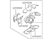 Nissan Quest Exhaust Manifold - 14002-0B501 Exhaust Manifold Assembly