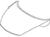 Nissan Juke Hood - F510M-1KAMA Hood Assembly