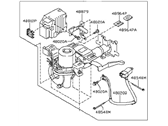 Nissan Juke Steering Column - 48811-1KM0D Motor Assembly-Eps