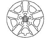 40315-JG000 | Genuine Nissan #40315JG000 Hubcap Wheel Cover