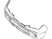 Nissan 240SX Bumper - 62022-40F86 Front Bumper Cover