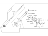 Nissan Xterra Steering Column - 48805-9Z355 Column Assembly Steering