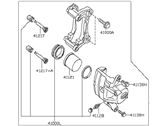 Nissan Altima Brake Caliper - 41001-ZX00A CALIPER Assembly-Front RH, W/O Pads Or SHIMS