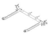 Nissan Maxima Axle Beam - 55501-2Y610 Beam Complete-Rear Suspension