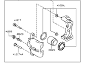 Nissan Versa Brake Caliper - 41001-EM30A CALIPER Assembly-Front RH,W/O Pads Or SHIMS