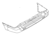 Nissan Pathfinder Bumper - H5022-2W125 Bumper Cover