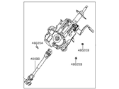 Nissan Sentra Steering Column - 48810-ET00A Column-Steering Tilt