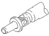 Nissan 240SX Drive Shaft - 37000-53F05 Shaft Assembly-PROPELLER