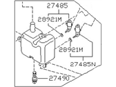 Nissan 240SX Washer Reservoir - 28910-41F00 Tank Assy-Windshield Washer