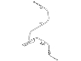 Nissan Pathfinder Parking Brake Cable - 36531-0W001 Cable-Brake