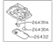 Nissan 26430-2Y000 Lamp Assembly-Map