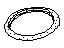 Nissan 55036-50A00 Rear Spring Lower Rubber Seal