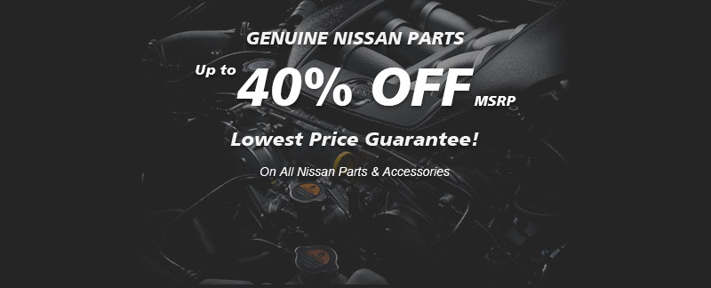 Genuine Nissan Rogue parts, Guaranteed low prices